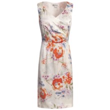 Pendleton Sweetheart Silk Dress - Sleeveless (For Women) in Floral Splash Print - Closeouts