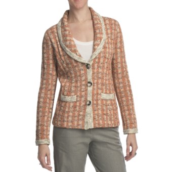 Pendleton Town Tweed Cardigan Sweater (For Women) in City Limits