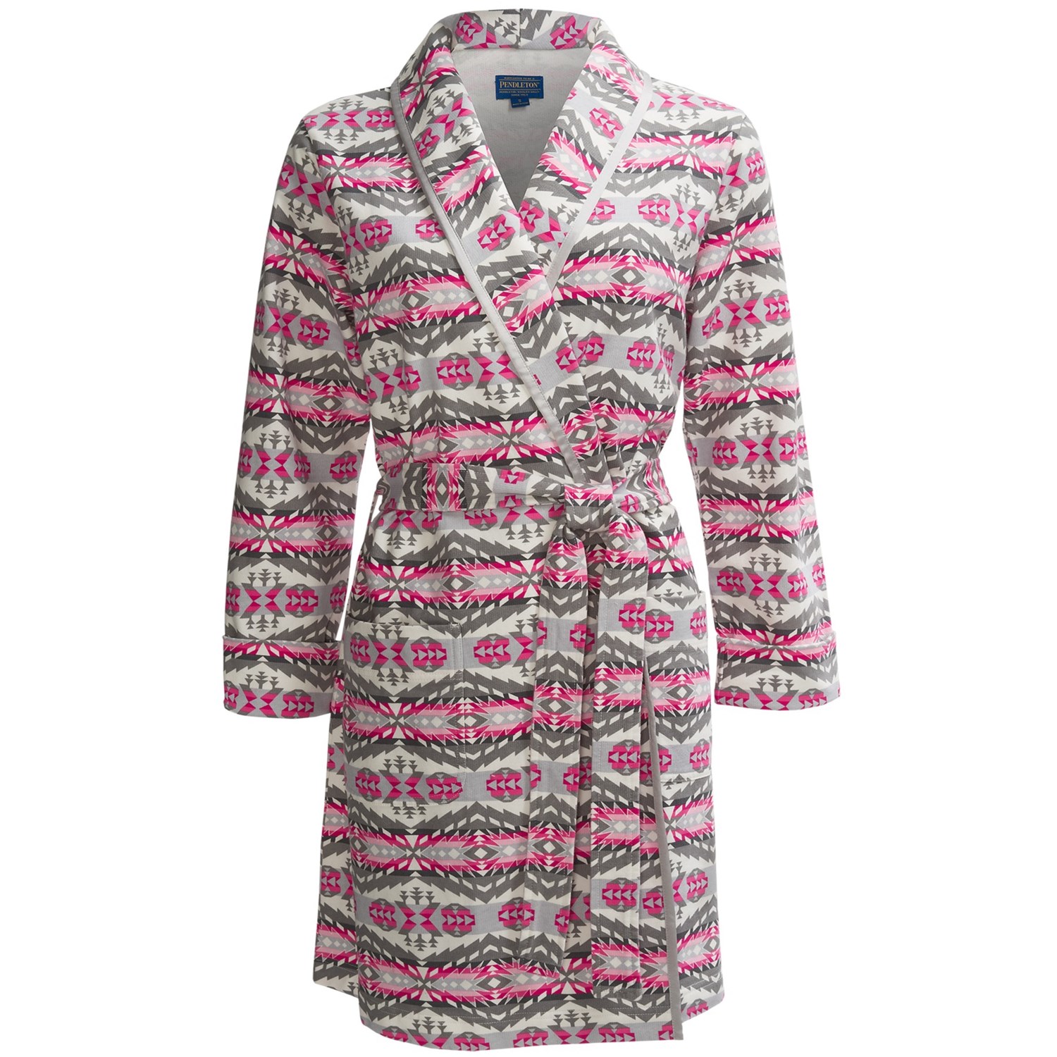 Pendleton Wrap Me Up Robe Cotton, Long Sleeve (For Women) Save 41