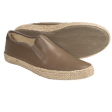 Penguin Footwear Espy Shoes - Leather, Slip-Ons (For Men) in Tan - Closeouts