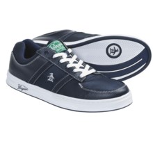 Penguin Footwear Jingle Sneakers - Leather (For Men) in Navy - Closeouts