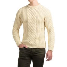 Peregrine by J.G. Glover English Wool Sweater (For Men) in Ecru - Closeouts