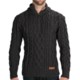 Peregrine by J.G. Glover Fisherman Sweater - Merino Wool, Zip Neck (For Men)