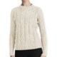 Peregrine by J.G. Glover Merino Wool Sweater - Cable Crew (For Women)