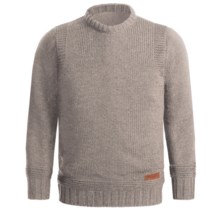 Peregrine by J.G. Glover Merino Wool Sweater - Crew Neck (For Men) in Beige - Closeouts