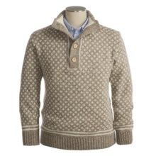 Peregrine by J.G. Glover Merino Wool Sweater - Pullover (For Men) in Cobblestone - Closeouts