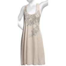 Perfection by Carole Hochman Jersey Nightshirt - Sleeveless (For Women) in Foliage Natural Heather - Closeouts