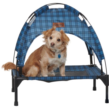 Coleman Pet Cot with Canopy - Small - BLUE ( )