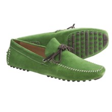 Peter Millar Brooks Driving Moccasins - Suede (For Men) in Pob - Closeouts
