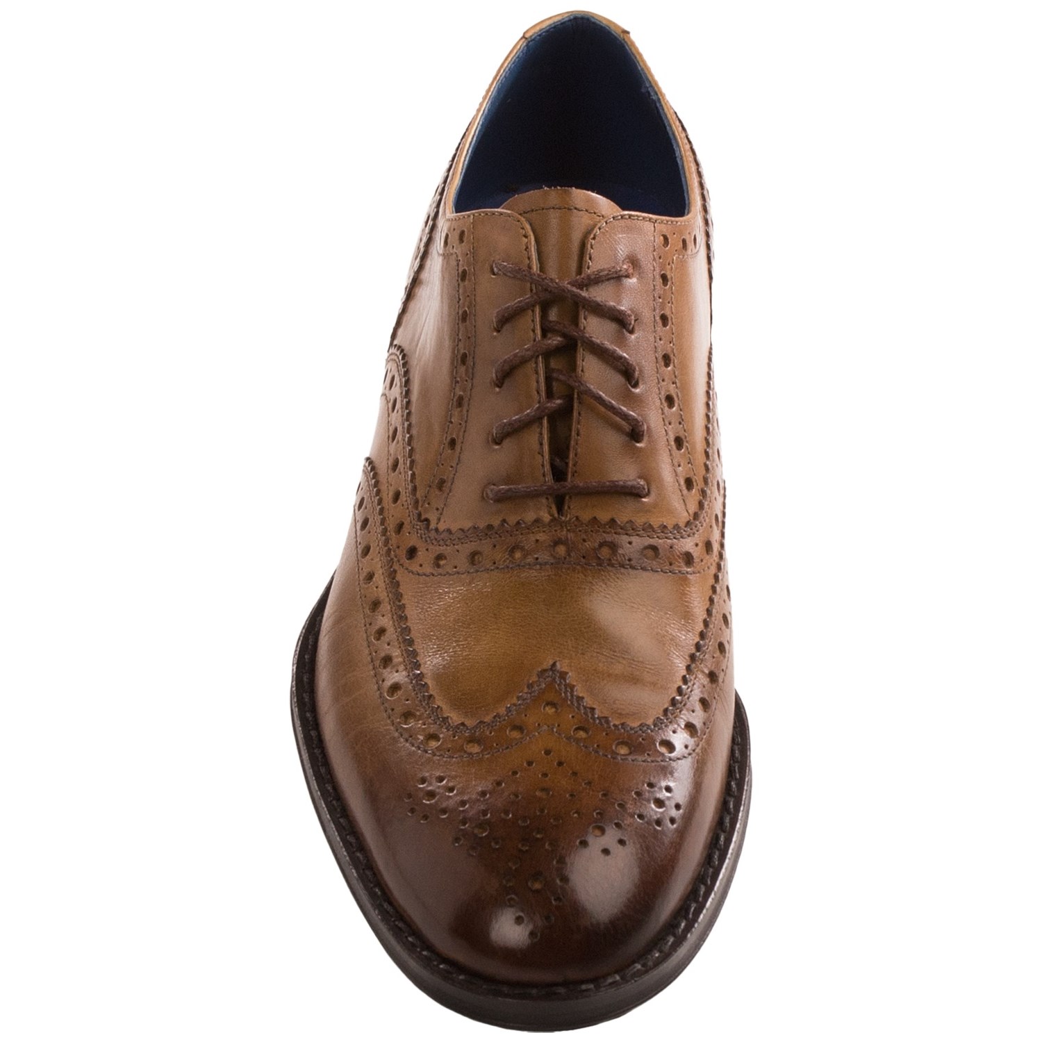 Peter Millar Burnished Wingtip Shoes (For Men) 9139C - Save 63%