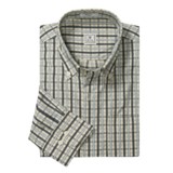 Peter Millar Cotton Plaid Shirt - Satin Pane, Long Sleeve (For Men)