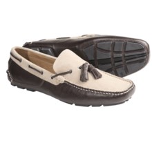 Peter Millar Napoli Driving Moccasins (For Men) in Sand - Closeouts