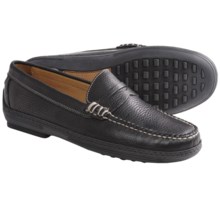 Peter Millar Penny Loafer Shoes - Leather, Slip-Ons (For Men) in Black - Closeouts