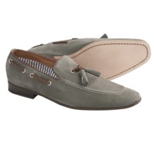 Peter Millar Portofino Loafer Shoes - Nubuck (For Men) in Slate - Closeouts