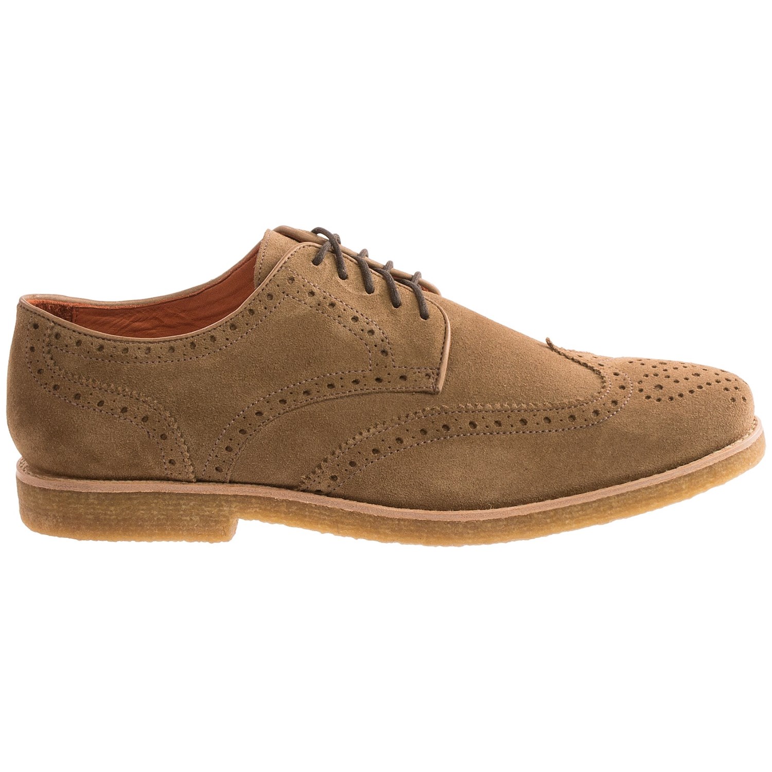 Peter Millar Suede Wingtip Shoes (For Men) 9138W - Save 67%