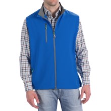 Peter Millar Winnipeg Performance Windblock Vest (For Men) in Harbor Blue - Closeouts