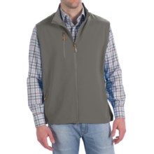 Peter Millar Winnipeg Performance Windblock Vest (For Men) in Smoke - Closeouts