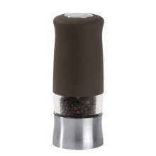 Peugeot Zephir Soft Touch Electric Pepper Mill - 5-1/2" in Basalte - Closeouts