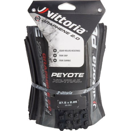 Vittoria Peyote XC-Trail G2.0 Tubeless Mountain Bike Tire - 27.5x2.25 - ANTHRACITE/BLACK ( )