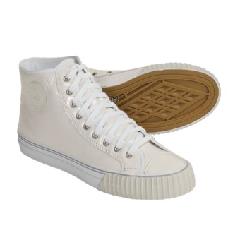 PF-Flyers Center High-Top Sneakers - Reissue (For Men and Women) in White