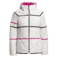 Phenix Grace Down Jacket - Insulated (For Women) in White/Black/Pink - Closeouts