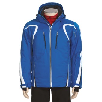 Phenix Matrix II Jacket - Waterproof, Insulated (For Men) in Blue/White/Black