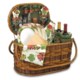 Picnic Time Merlot Deluxe Wine Connoisseurs Basket Set - 25-Piece