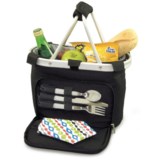 Picnic Time Metro Uno Picnic Lunch Tote Basket - Insulated