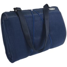 Picnic Time Picnic Blanket Tote Bag in Navy - Closeouts