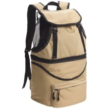 Picnic Time Zuma Backpack Cooler - Insulated in Tan - Closeouts