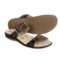 Pikolinos Costa Rica Sandals - Leather Slides (For Women) in Black