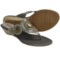 Pikolinos Formentera Sandals - Low Wedge Thongs (For Women) in Olive