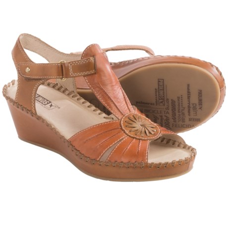 Pikolinos Margarita Sandals Leather, Wedge Heel (For Women)
