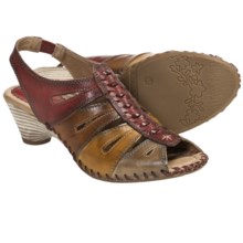 Pikolinos Paris Tear Drop Sandals - Sling-Back (For Women) in Red - Closeouts