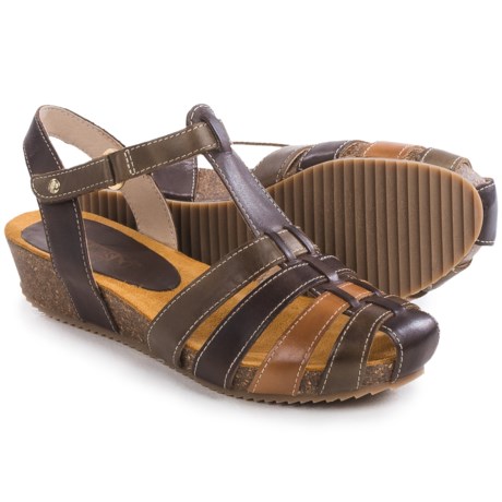Pikolinos Rennes Wedge Sandals Leather For Women