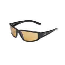 Pilla Mantas Sport Wrap Sunglasses - HD Varia Lenses in Black/Grey V65 - Closeouts