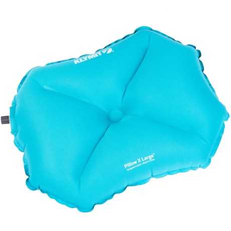 Klymit Pillow X Inflatable Pillow - Large, Blue - BLUE ( )