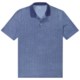 Pima Cotton Jacquard Polo Shirt - Short Sleeve (For Men)