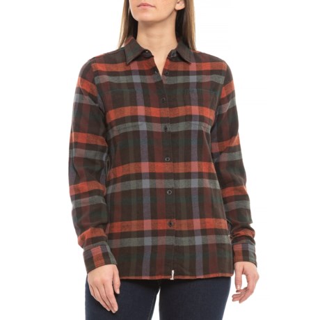 UPC 090037764938 product image for Pinecone Multi The Pemberton Flannel Shirt- Long Sleeve (For Women) - PINECONE M | upcitemdb.com