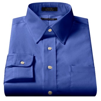 Pinpoint Oxford Dress Shirt - Long Sleeve (For Men)