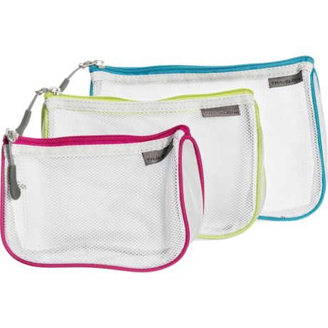 Travelon Piped Packing Pouches - 3-Pack - BRIGHTS ( )