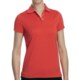 Pique High-Performance Polo Shirt - Short Sleeve (For Women)