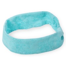 Pistil Gina Headband - Burnout Jersey Cotton (For Women) in Aqua - Closeouts
