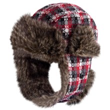 Pistil Natasha Aviator Hat (For Women) in Red - Closeouts