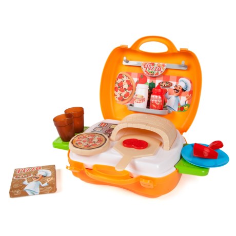 UPC 813023010709 product image for Pizzeria Suitcase Playset - 22-Piece | upcitemdb.com