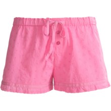 PJ Salvage Eyelet Shorts (For Women) in Pink - Closeouts
