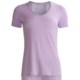 PJ Salvage Lace Lounge Shirt - Stretch Modal, V-Neck, Short Sleeve (For Women)