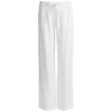 PJ Salvage Linen Lounge Pants (For Women) in White - Closeouts