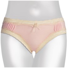 PJ Salvage Modal Jersey Bikini Panty - Underwear (For Women) in Pink - Closeouts