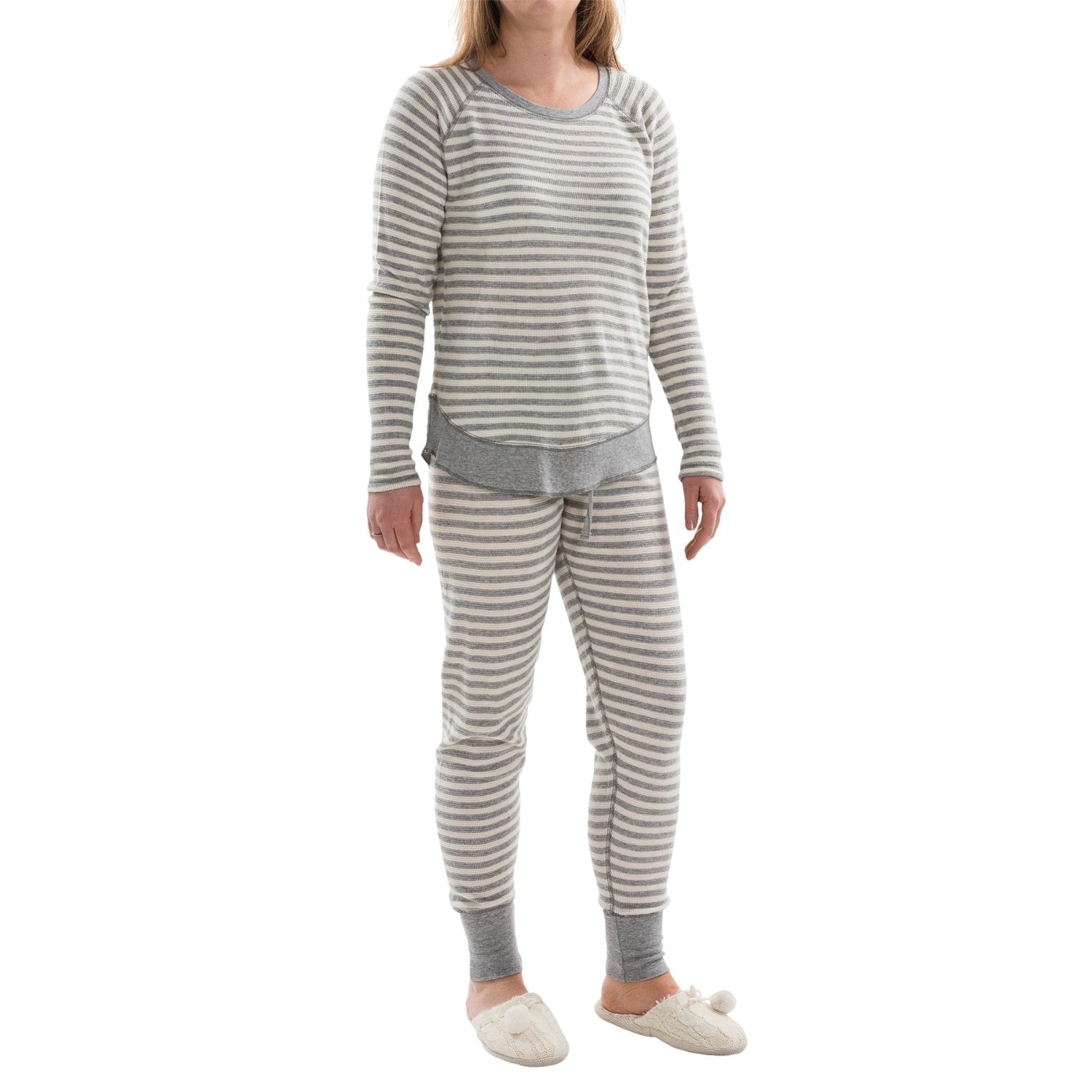 PJ Salvage Striped Thermal Joggers (For Women) Save 49